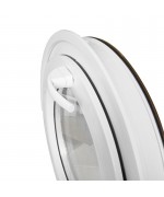 uPVC T-shaped masking profile for round windows