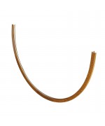 uPVC T-shaped masking profile for round windows