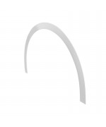 uPVC Flat masking strip for round windows