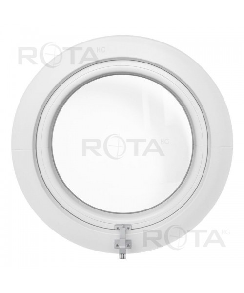 Round Window AWNING White Circular uPVC Porthole