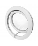 Round Window AWNING White Circular uPVC Porthole