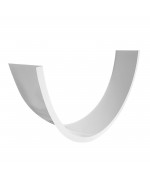 uPVC Windowsill L-shaped masking profile for half round windows