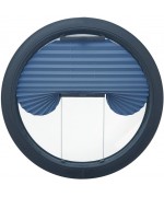 Pleated Blind for Round Window - order with a ROTA window