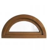 Half Round Window TILT Coloured Half-circle uPVC
