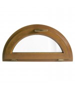 Half Round Window TILT Coloured Half-circle uPVC
