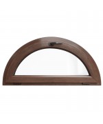 Half Round Window TILT Coloured Half-circle uPVC