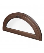 Half Round Window TILT Coloured Half-circle uPVC