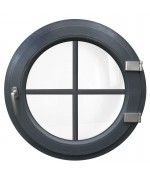 Round Window TURN uPVC Coloured with Glazing Bars Round Window TURN uPVC Coloured with Glazing Bars