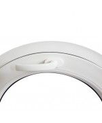 Round Window TILT + FIXED White Circular Hopper PVC