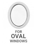 For oval windows