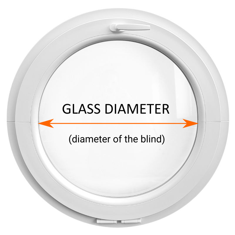 Pleated blind dimensions