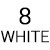 8mm White